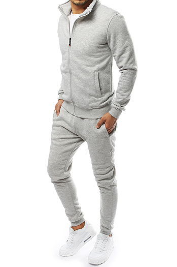 Herren Trainingsanzug Hellgrau Dstreet AX0228