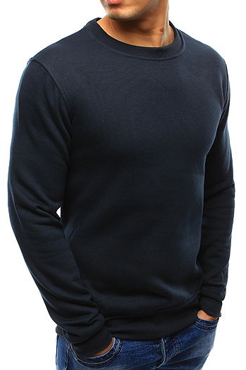 Herren Sweatshirt Marineblau Dstreet BX4248