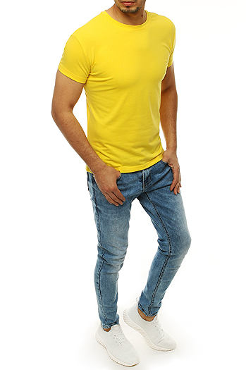 Herren T-Shirt Gelb Dstreet RX4194
