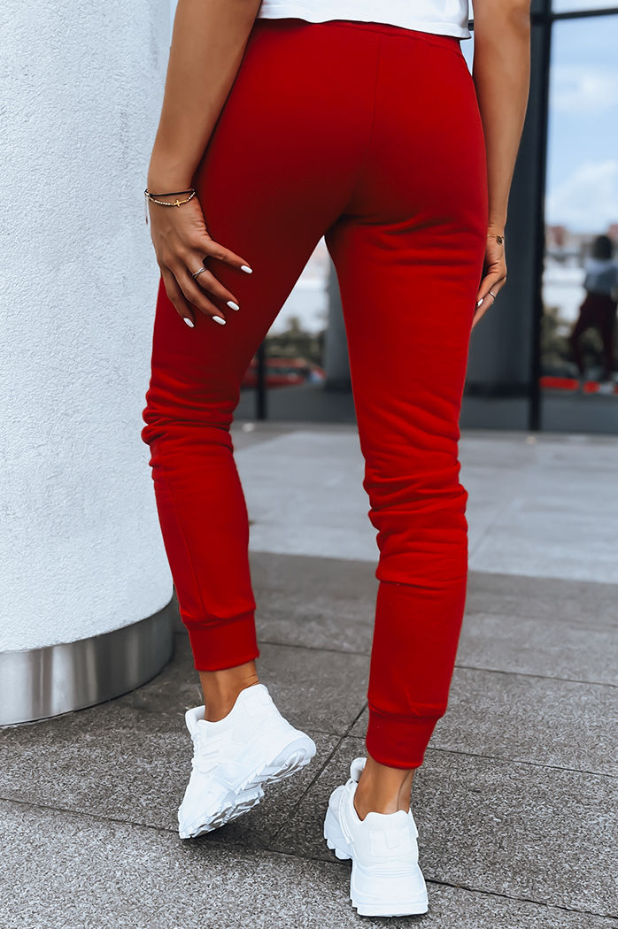 Damen Jogginghose FITS Rot Dstreet UY0533