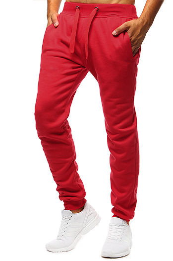 Herren Sporthose rot Dstreet UX2708