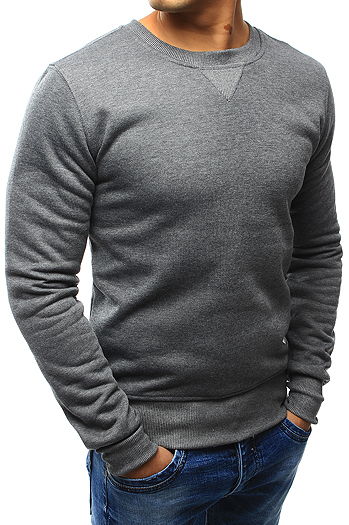 Herren Sweatshirt Anthrazit Dstreet BX4823