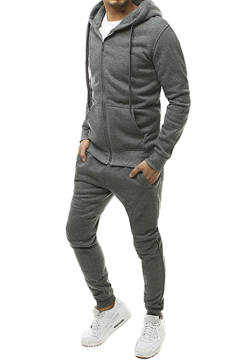 Herren Trainingsanzug Dunkelgrau Dstreet AX0303