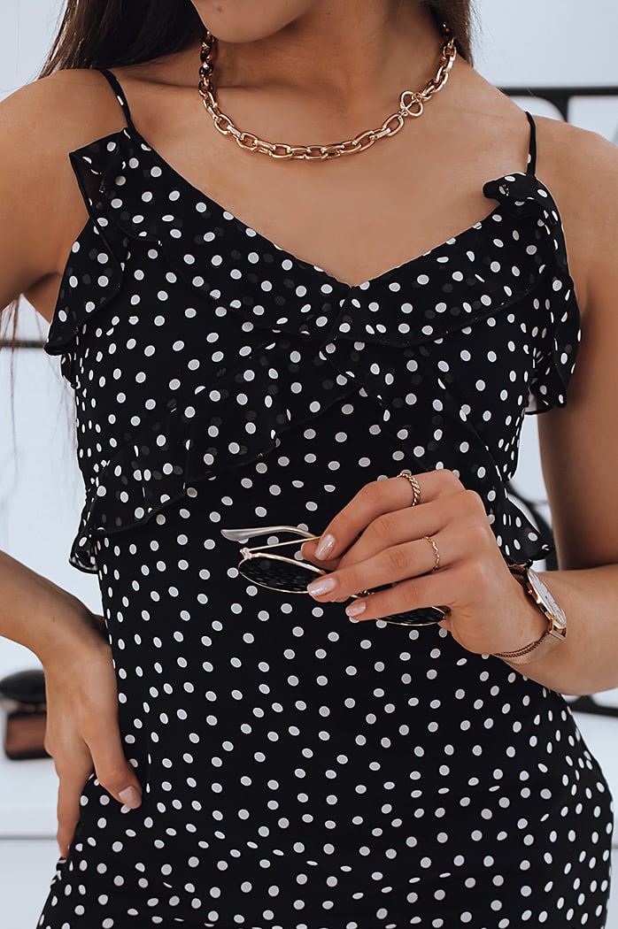 Kleid LEILA Schwarz Dstreet EY1538