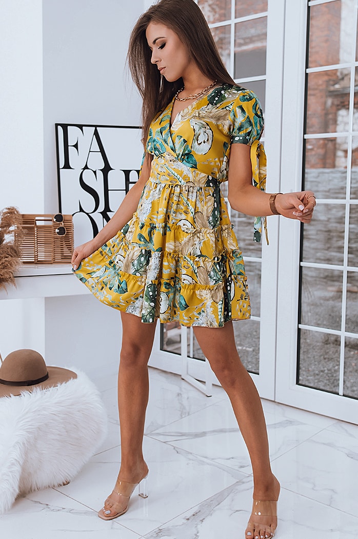 Kleid LANCELLO Gelb Dstreet EY1603