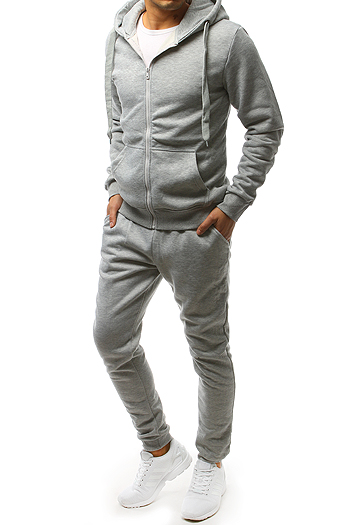 Herren Trainingsanzug Hellgrau Dstreet AX0381