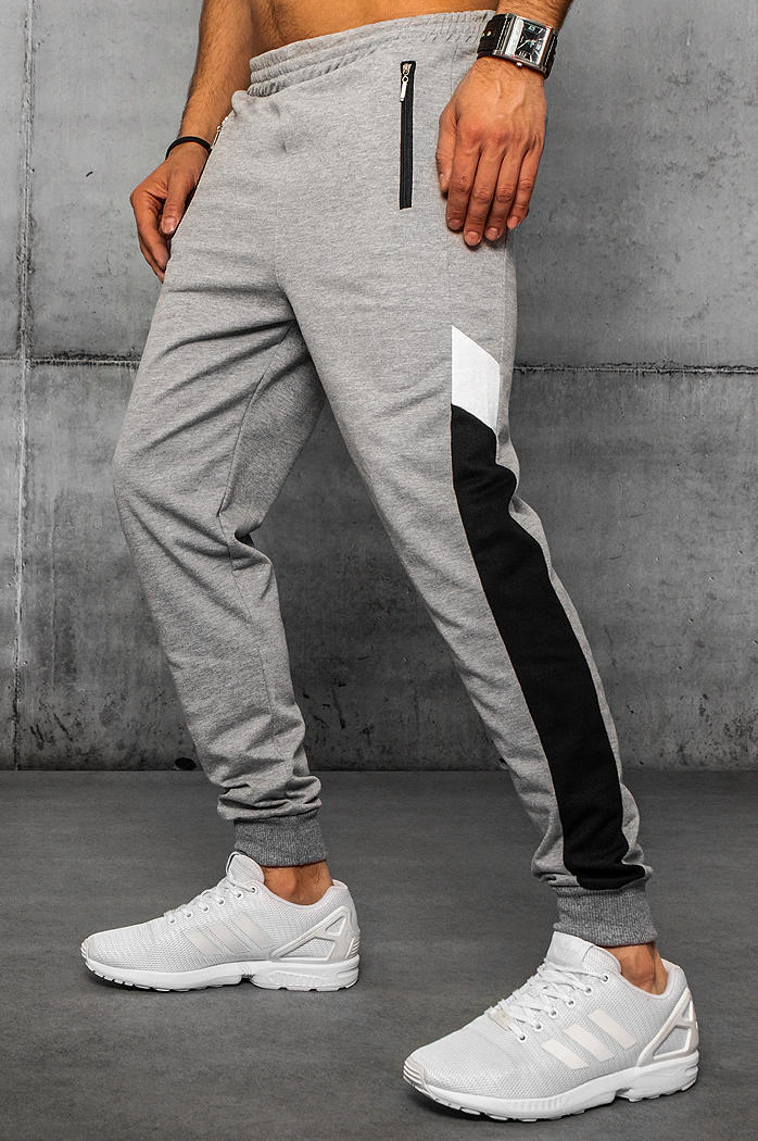 Herren Jogginghose Farbe Hellgrau DSTREET UX3199