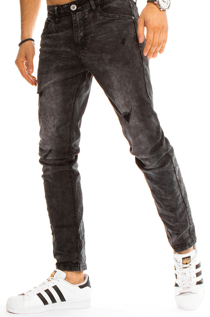 Herren Jeanshose Schwarz Dstreet UX3211