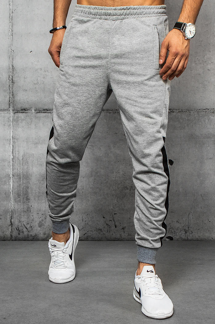 Herren Jogginghose Farbe Hellgrau DSTREET UX3236