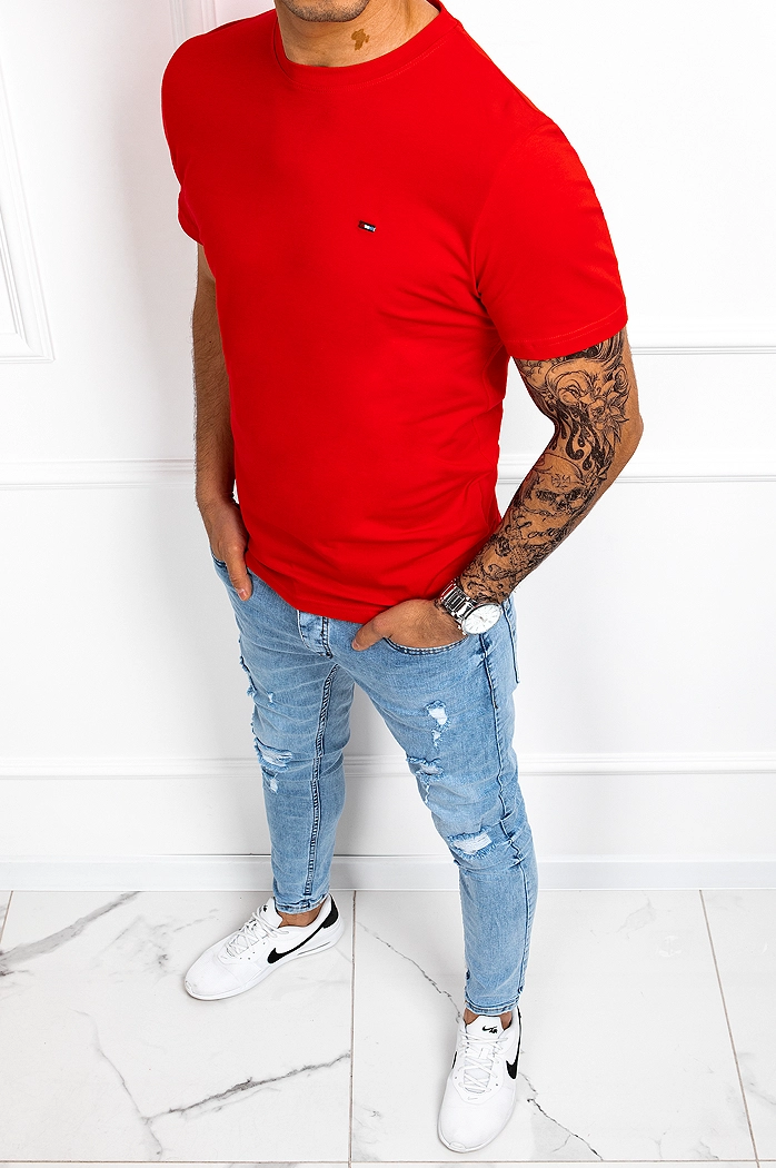 Herren T-Shirt Rot Dstreet RX4559