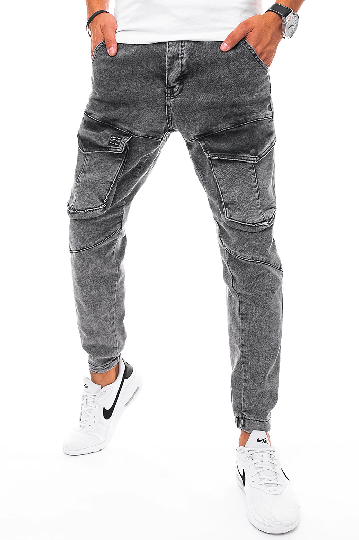 Herren Jeans Joggerhose Dunkelgrau Dstreet UX3275