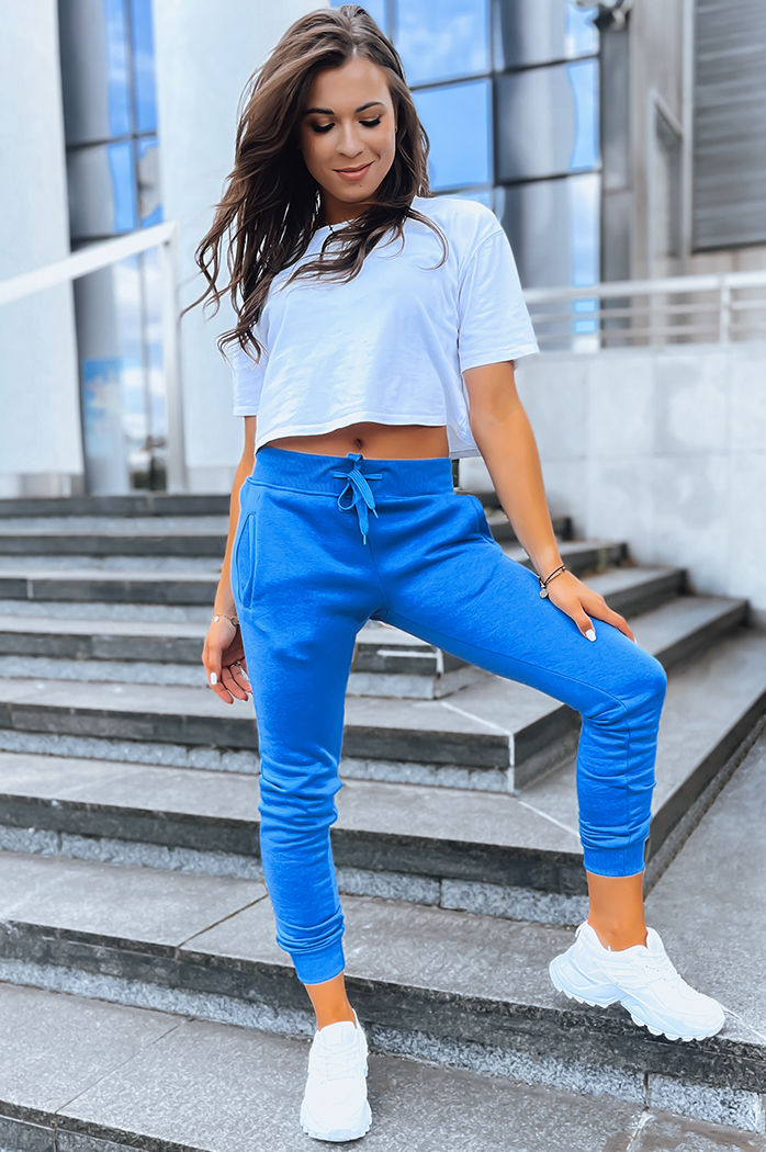 Damen Jogginghose FITS Blau Dstreet UY0972