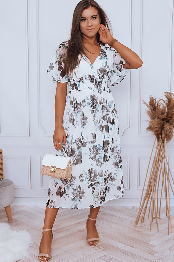Kleid LUNNA Weiß Dstreet EY1775