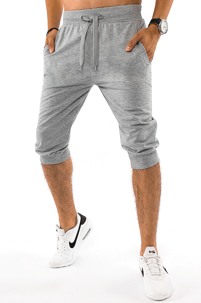 Herren Sweatshort Hellgrau Dstreet SX1535