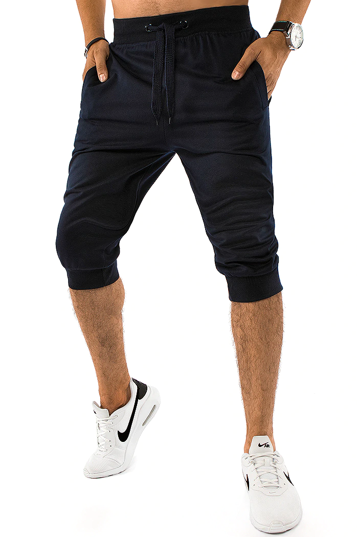 Herren Sweatshort Dunkelblau Dstreet SX1536