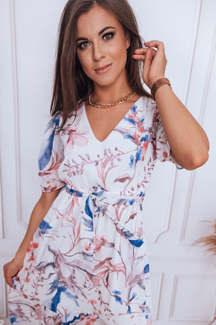 Kleid SELIA Weiß Dstreet EY1868