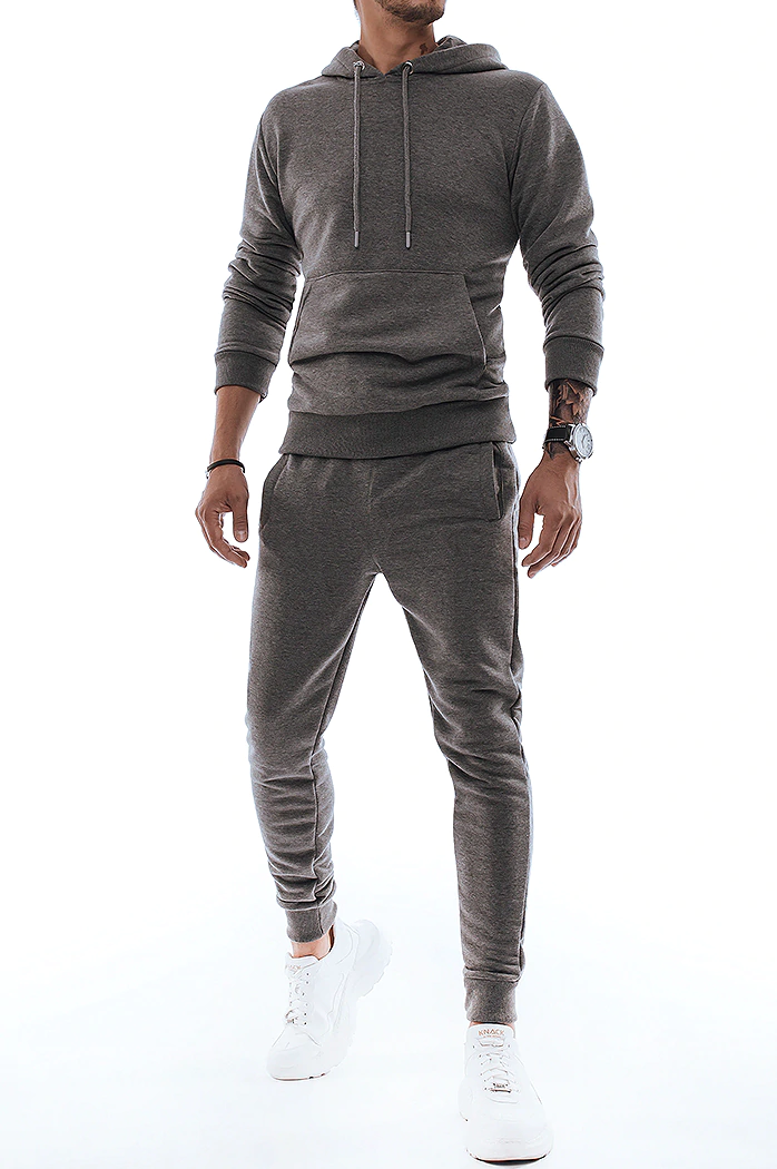 Herren Trainingsanzug Anthrazit Dstreet AX0420
