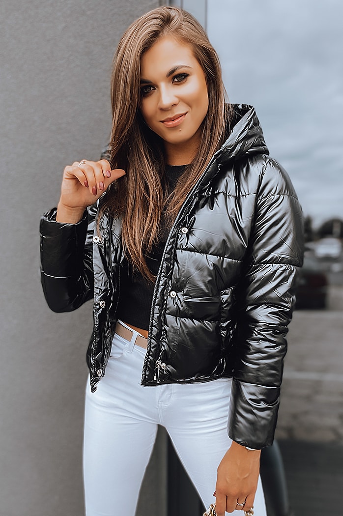 Damen Winterjacke SHANEE PREMIUM Farbe Schwarz DSTREET TY2109