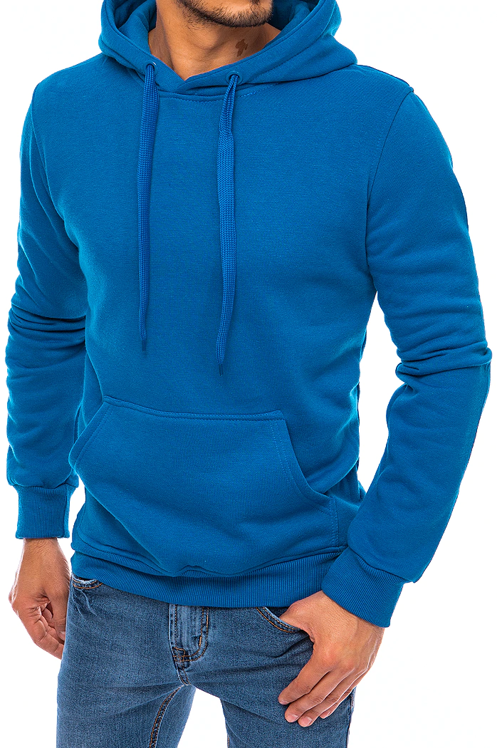 Herren Kapuzenpullover Himmelblau Dstreet BX5081