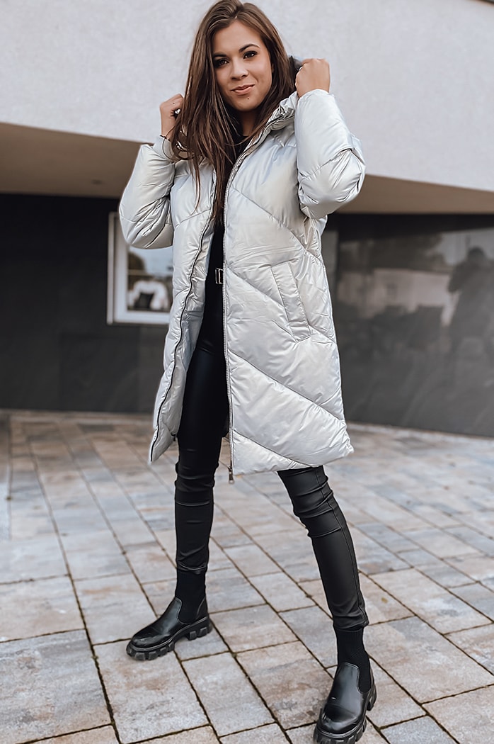 Damen Jacke MAGGIE Grau Dstreet TY2408