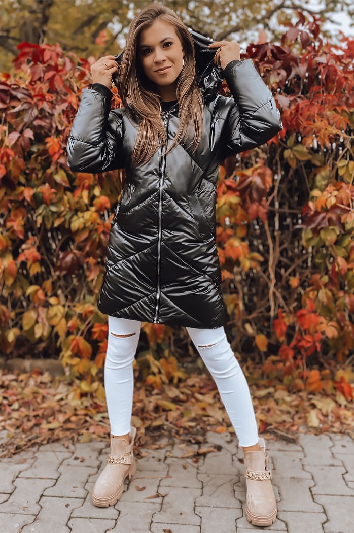 Damen Jacke MAGGIE Schwarz Dstreet TY2409