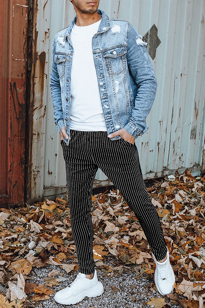 Herren Trainingshose Schwarz Dstreet UX3431