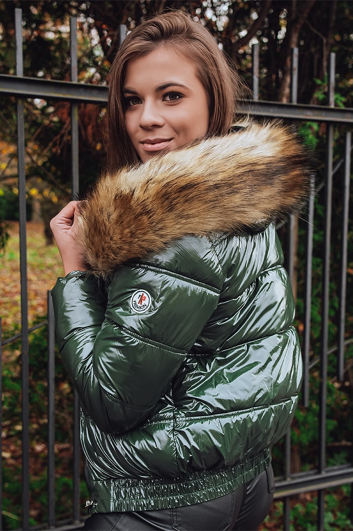 Damen Steppjacke FELLISA Grün Dstreet TY2459