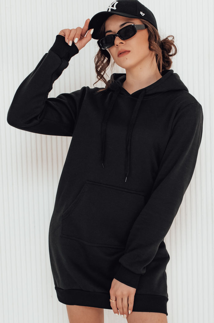 TIMMY Sweatshirt/Kleid schwarz Dstreet EY1931