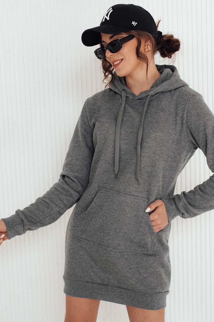 Sweatshirt/Kleid TIMMY Dunkelgrau Dstreet EY1938