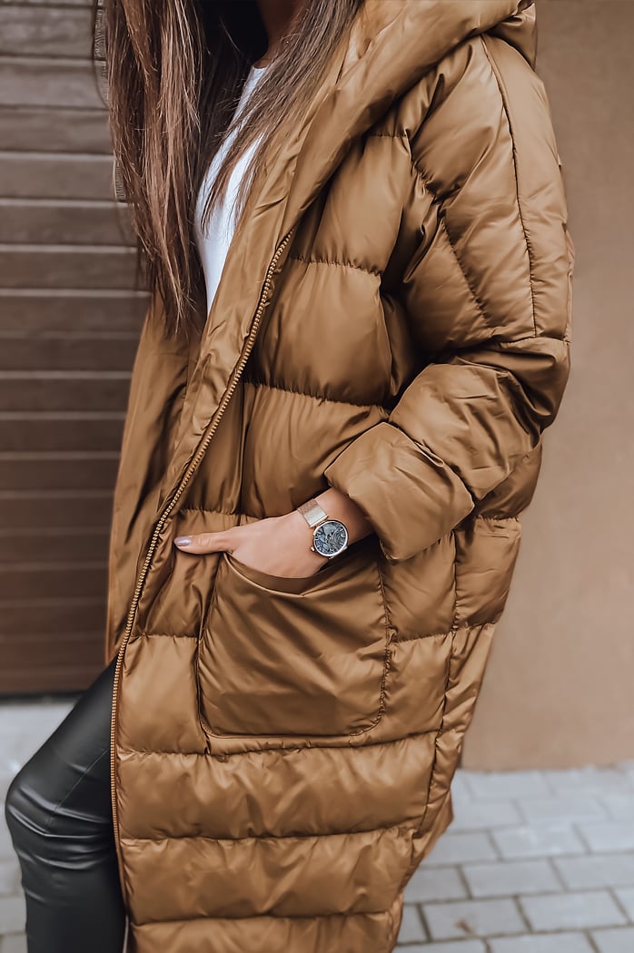 Damen Steppjacke ANNIKA Braun Dstreet TY2471