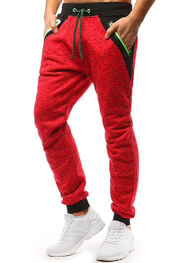 Herren Jogginghose Rot Dstreet UX3513