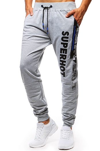 Herren Jogginghose Hellgrau Dstreet UX3521