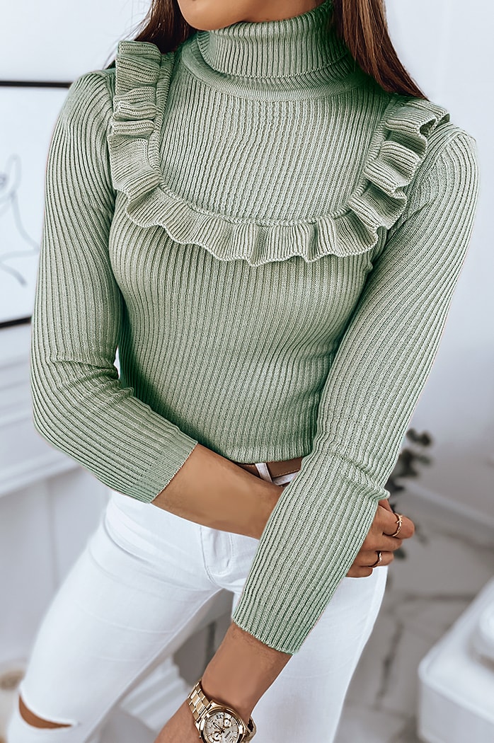 Damen Pullover NOAH Hellgrün Dstreet MY1406