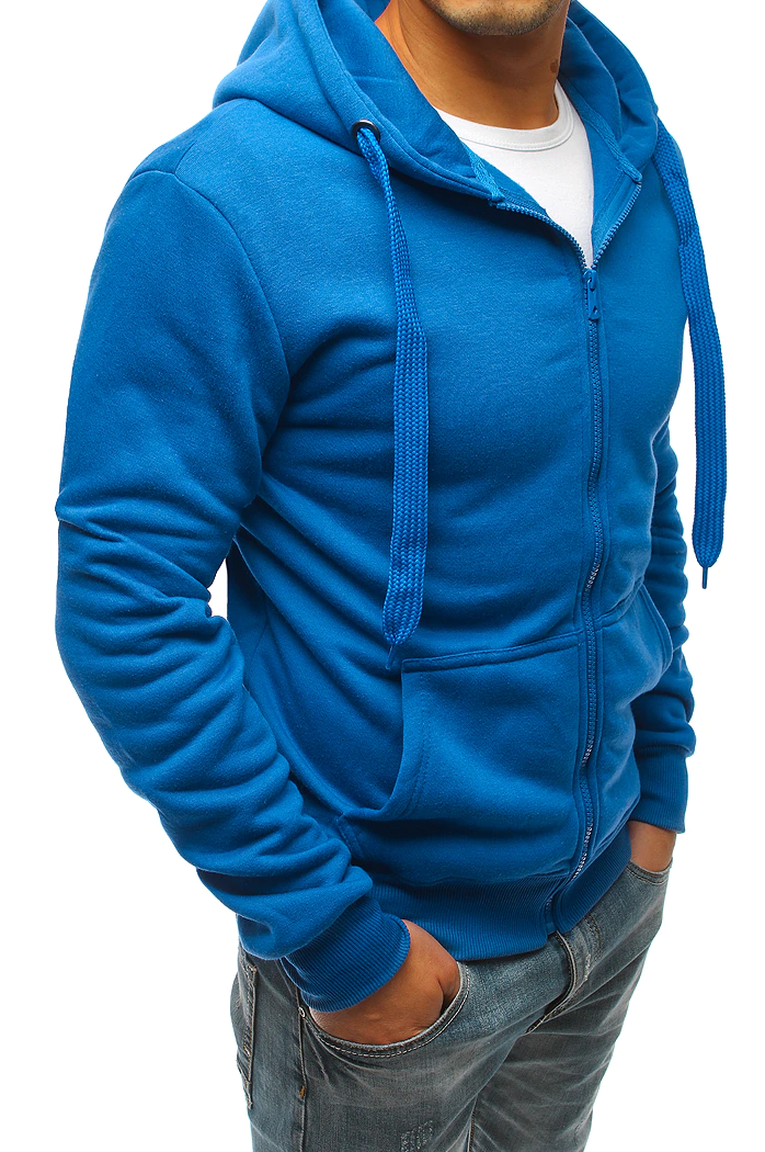 Herren Kapuzenpullover Blau Dstreet BX5232
