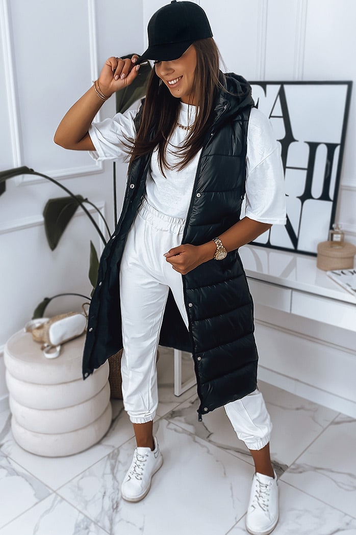 Damen Steppweste VISAN Schwarz Dstreet TY2777