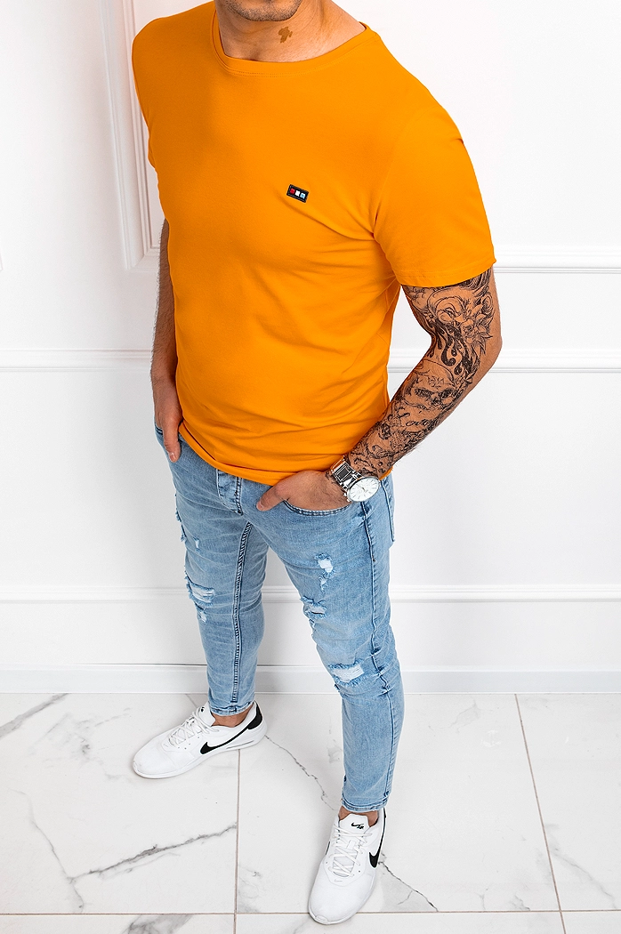 Herren T-Shirt Orange Dstreet RX4806