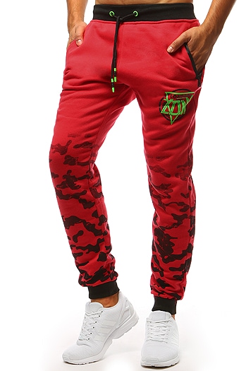 Herren Trainingshose Rot Dstreet UX3618