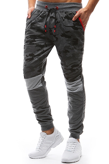 Herren Trainingshose Camo Anthrazit Dstreet UX3628