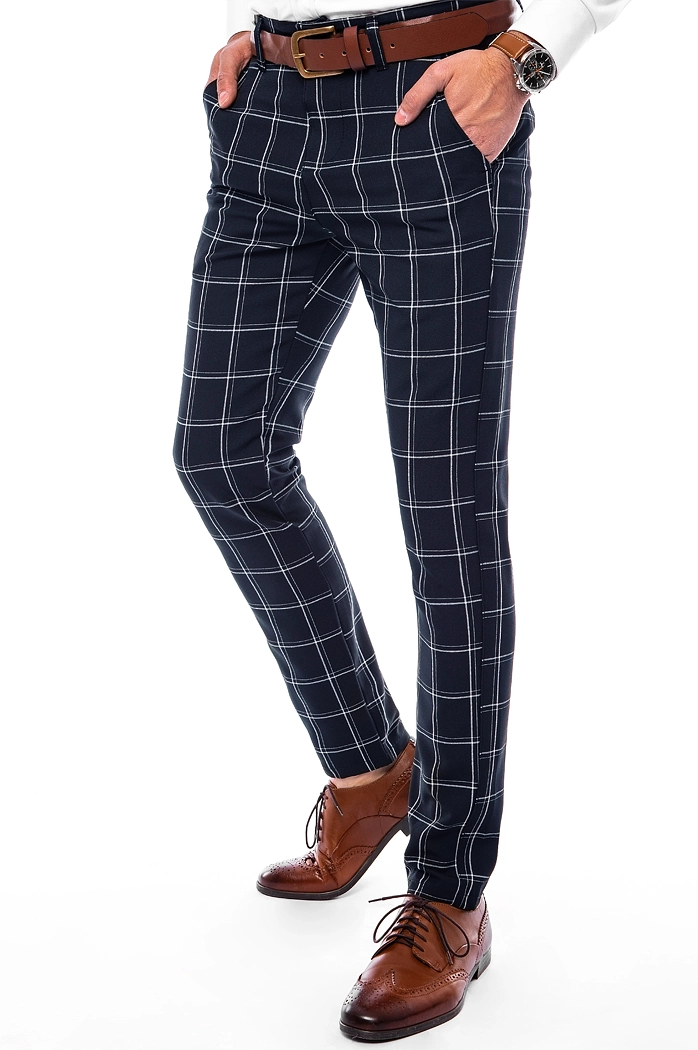 Marineblaue Chinohose für Männer Dstreet UX3690