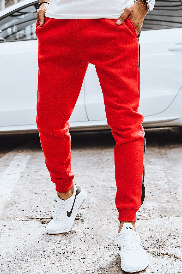 Herren Jogginghose Rot Dstreet UX3730