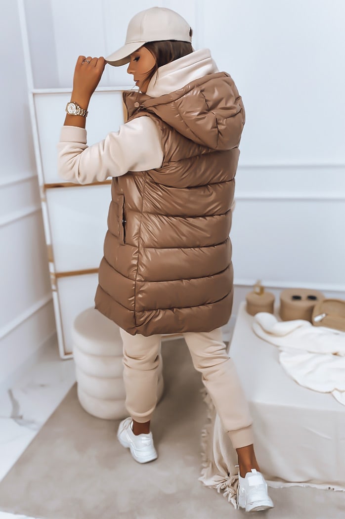 Damen Weste ARAS Camel Dstreet TY2852