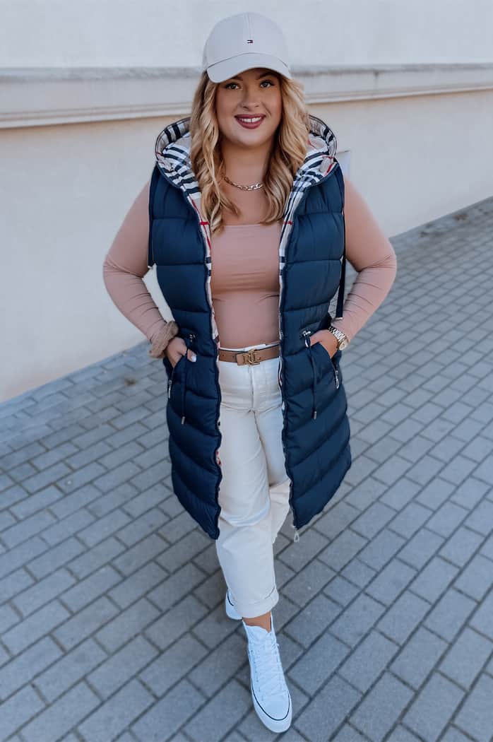 Damen Weste KERIS Dunkelblau Dstreet TY2926