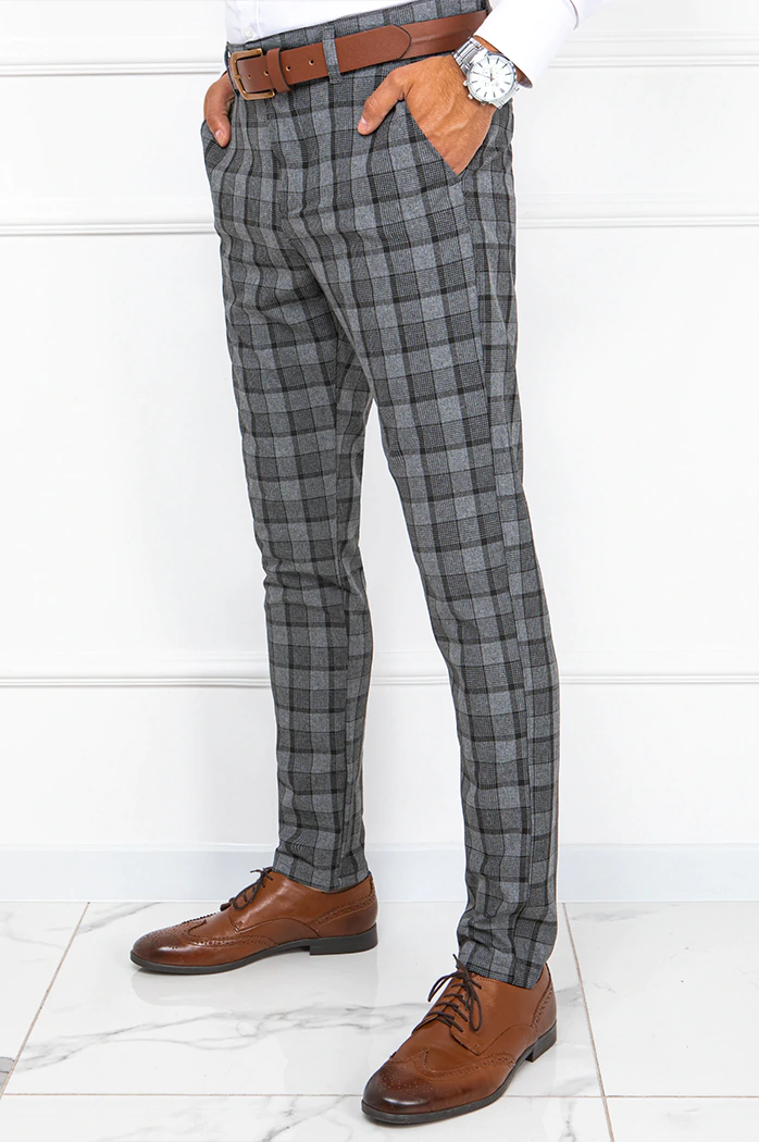 Dunkelgraue Herrenhose Dstreet UX3789