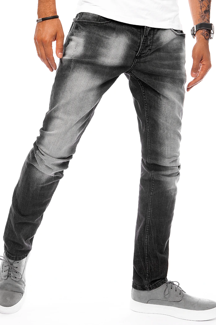 Herren Jeanshose Schwarz Dstreet UX3818