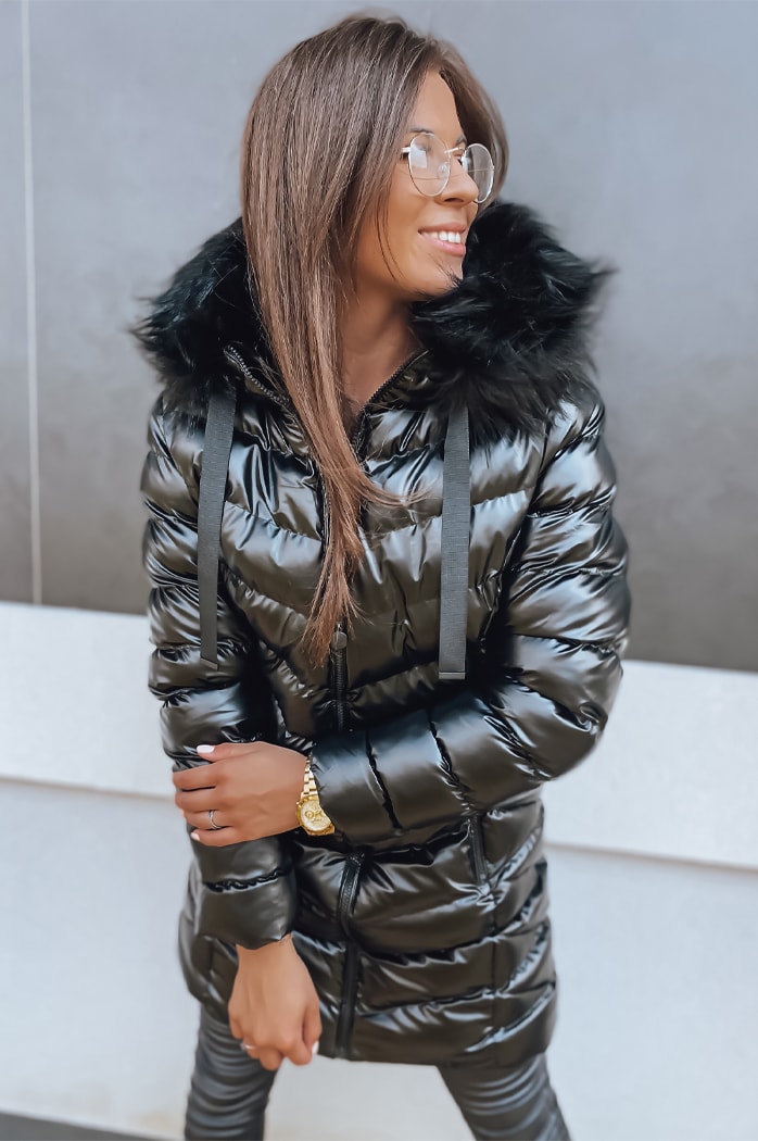 Damen Winterjacke JASMIN Farbe Schwarz DSTREET TY2944