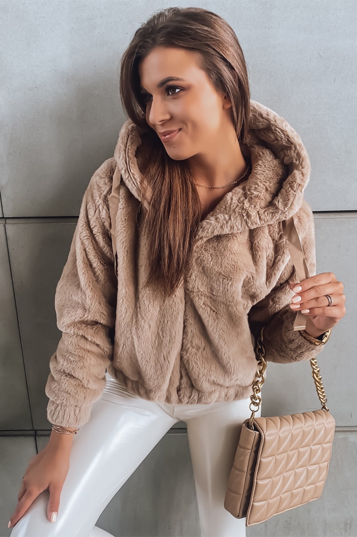 Damen Jacke FRESCO Camel Dstreet TY2973