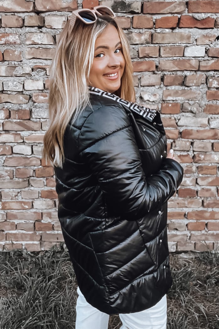 Damen Mantel/Jacke VETIS Schwarz Dstreet TY2978