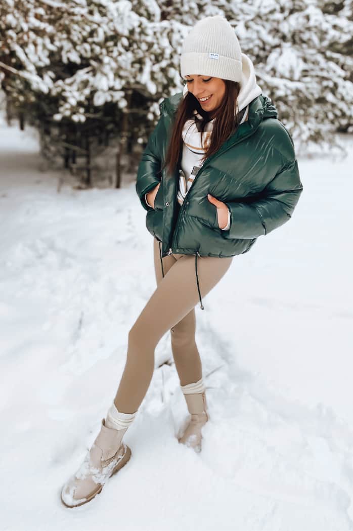 Damen Steppjacke SIMMON Grün Dstreet TY3049