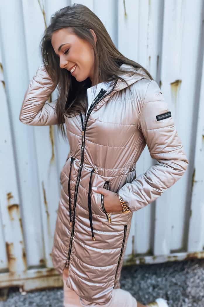 Damen Mantel BIBI Camel Dstreet TY3114