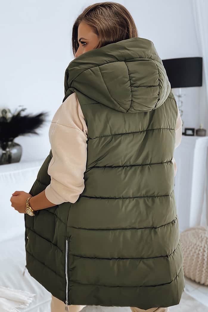 Damen Steppweste NOELIA Grün Dstreet TY3132